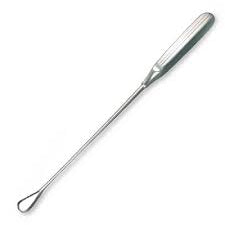 TISCO Lifecare Uterine Curette Single Ended Sharp – Size 00 | Precision Stainless Steel Gynecology Surgical Instrument