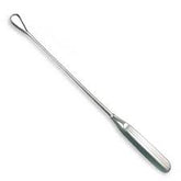 TISCO Lifecare Uterine Curette Single Ended Sharp – Size 3 | Premium Stainless Steel Gynecology Surgical Instrument