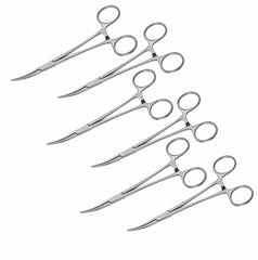 Tisco Lifecare Curved Artery Forceps 6" cvd (Set of 12) – Premium Stainless Steel Surgical Hemostats (6 + 6 FREE Offer)