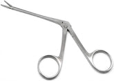 TISCO Lifecare Hartmann Alligator Forcep Serrated Straight 5.5 Inch Stainless Steel ENT Surgical Instrument