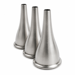 TISCO Lifecare Gruber Ear Speculum Set of 3 Stainless Steel ENT Diagnostic Instrument