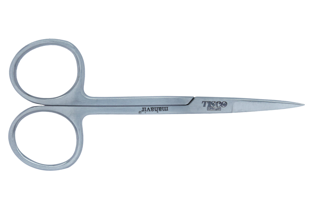 Tisco Lifecare Fine Iris Scissors Straight, Pointed Tips (4"–6") — Surgical Fine Scissors