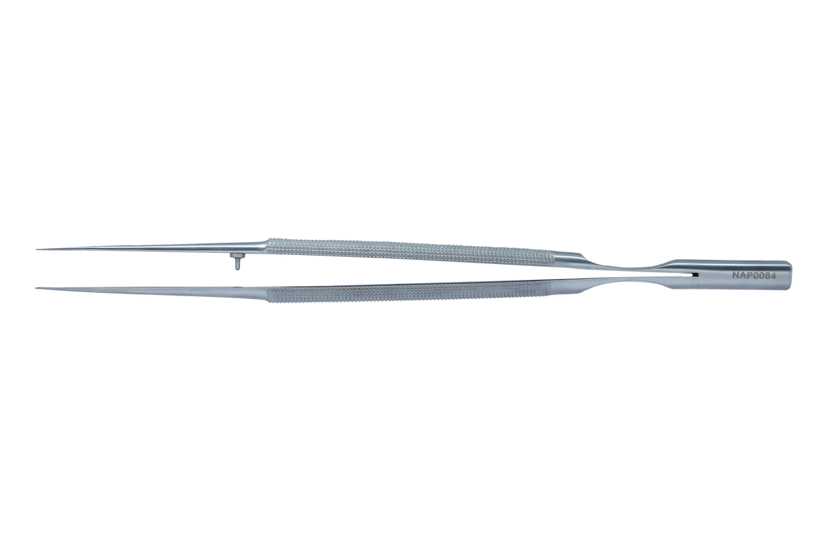 Micro Forceps Plain Tip Round Handle – Precision Surgical Forceps (7"–8") | Stainless Steel