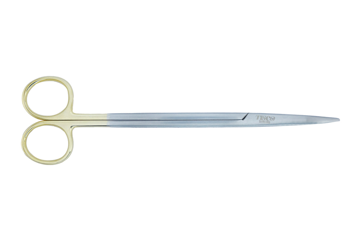Tisco Lifecare DeBakey Deep Curved Valve Cutting Scissor with Tungsten Carbide (TC) – 20 cm / 8"