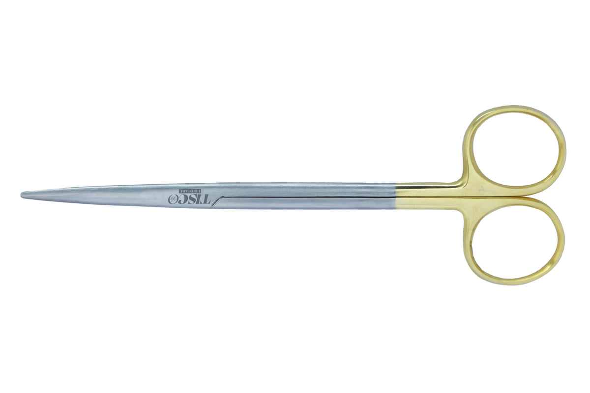 Tisco Lifecare Metzenbaum Scissors Straight with T.C. (4"–12") — Tungsten Carbide Surgical Dissecting Scissors