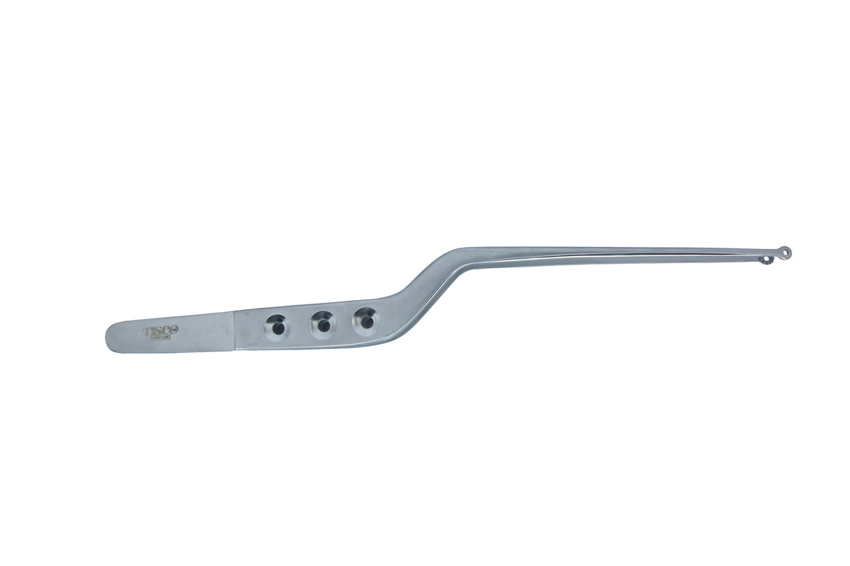 TISCO Lifecare Yasargil Tumor Grasping Forceps(23Cm,Serrated Jaws)