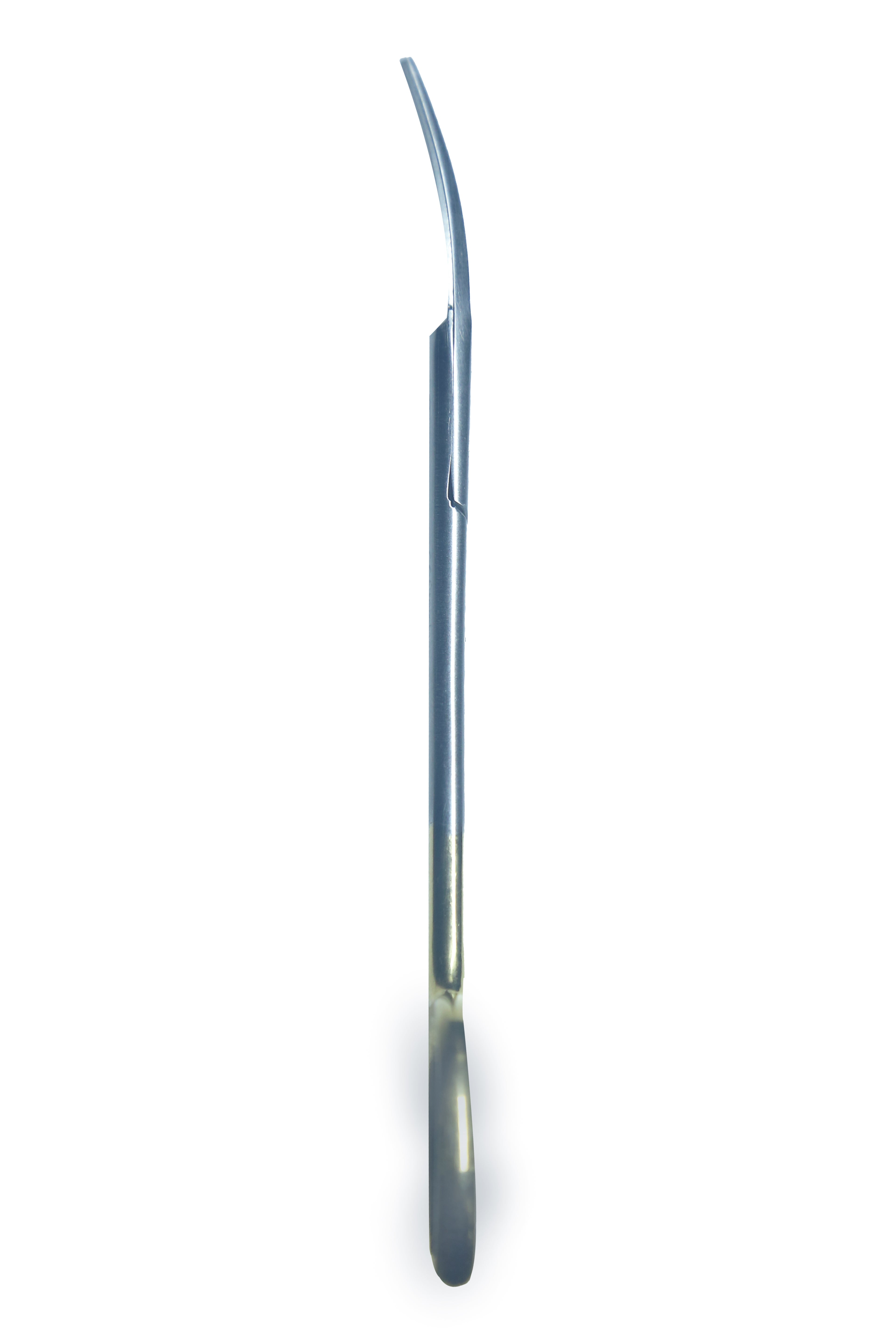 TISCO Lifecare Fine Scissor, Pointed Tips, Curved With Tungsten Carbide Jaws