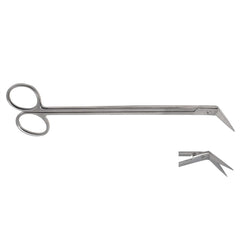 TISCO Lifecare Pott Smith Scissor 60 Degree Titanium Microsurgical Instrument