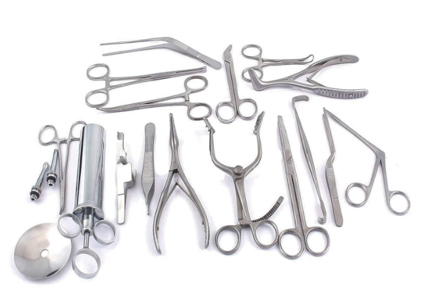 TISCO Lifecare Appendectomy Instrument Set – 24 Pcs Stainless Steel Surgical Kit
