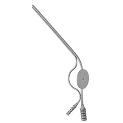 TISCO Lifecare Angled Micro Suction Tube – Precision Stainless Steel Instrument for ENT & Microsurgical Use