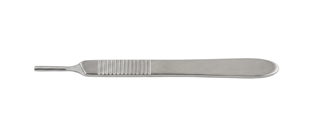 TISCO Lifecare Bard Parker Handle No.3 Stainless Steel Ophthalmic Surgical Instrument