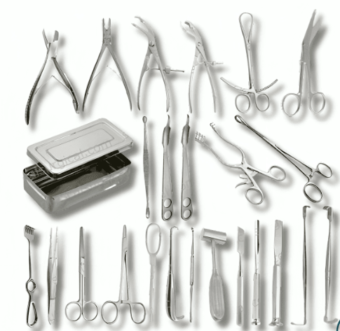 TISCO Lifecare Basic Orthopedic Instrument Set (24 Pcs) – Premium & Medium Grade Surgical Orthopedic Kit