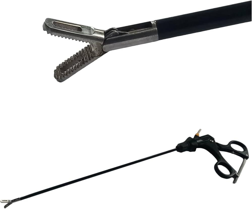 Tisco Lifecare Bowel / Fenestrated Graspers (Short, Medium, and Long) Reusable Handheld Precision Instrument