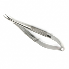 TISCO Lifecare Barraquer Micro N/H Extra Delicate Curved W/O Lock Stainless Steel Ophthalmic Surgical Instrument