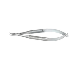 TISCO Lifecare Barraquer Needle Holder Short Model W/O Lock Stainless Steel Ophthalmic Surgical Instrument