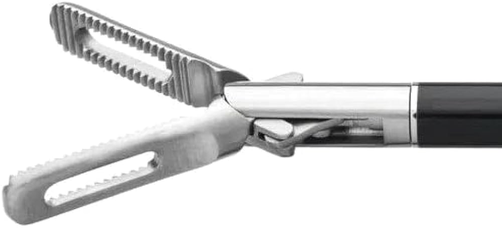 TISCO Lifecare Bowel / Fenestrated Grasper Short Stainless Steel Laparoscopic Surgical Instrument