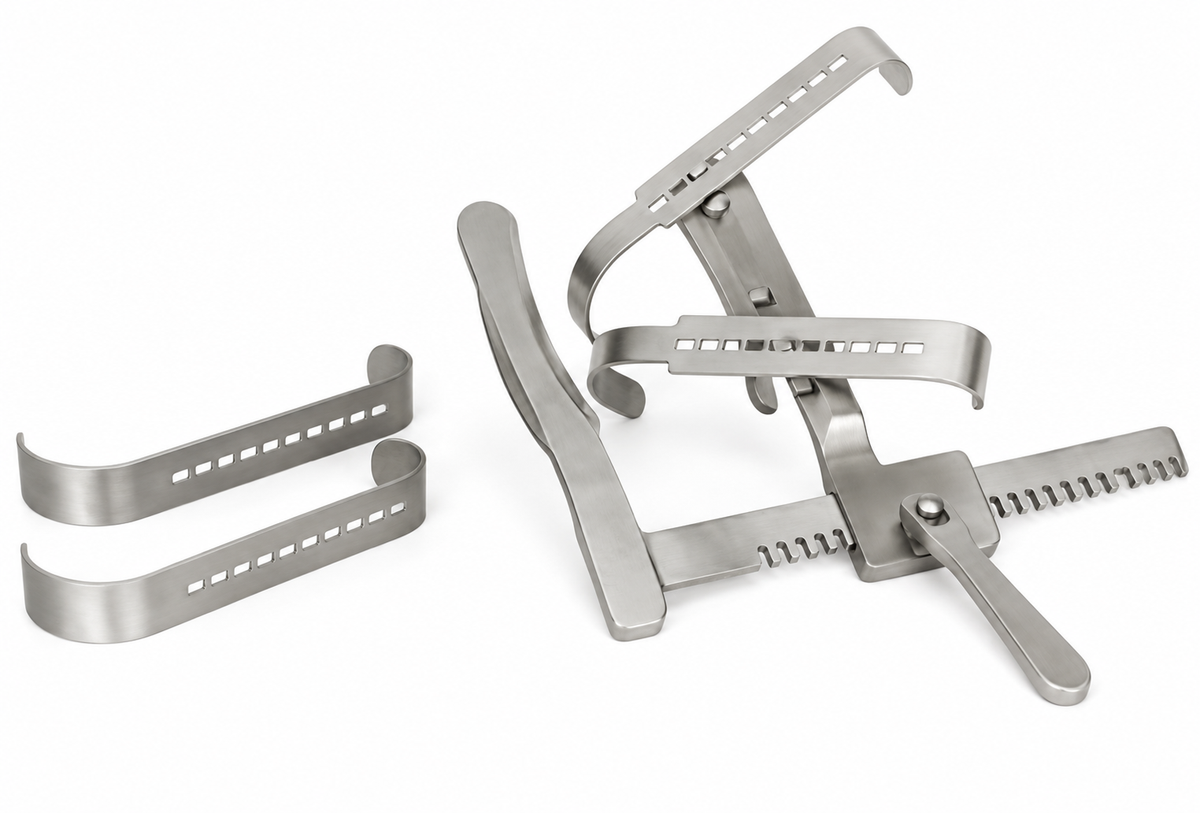 TISCO Lifecare Carpentier Retractor – Premium Stainless Steel Cardiac Surgical Instrument
