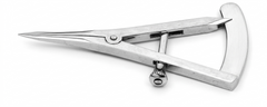 TISCO Lifecare Castroviejo Caliper Curved (CVD) – Precision Surgical Measuring Instrument