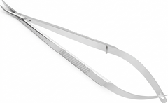 TISCO Lifecare Castroviejo Needle Holder Without Lock 7 Inch Curved (Round) Stainless Steel Surgical Instrument
