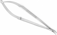 TISCO Lifecare Castroviejo Needle Holder Without Lock 5 Inch Curved (Round) Stainless Steel Surgical Instrument