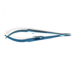 TISCO Lifecare TITANIUM CASTROVIEJO NEEDLE HOLDER  ROUND 6" WITH LOCK STR