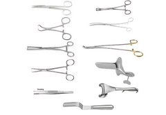 TISCO Lifecare Cervical Biopsy Instrument Set (14 Pcs) – Premium & Medium Gynecological Surgical Kit