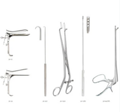 TISCO Lifecare Colposcopy Instrument Set (5 Pcs) – Premium & Medium Gynecology Diagnostic Kit