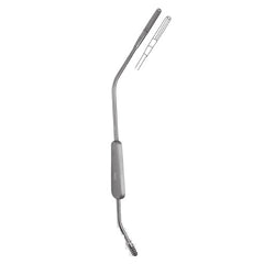 TISCO Lifecare Cardiac Suction Cannula with Serrated Tips – Precision Stainless Steel Instrument for Cardiothoracic Surgery