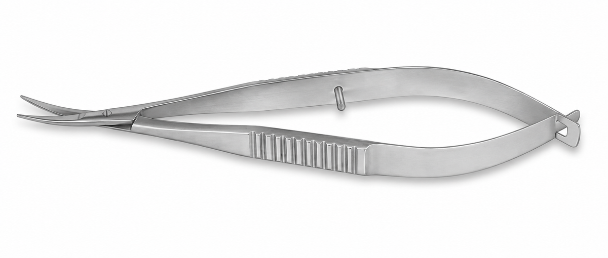 TISCO Lifecare Castroviejo Corneal Scissor Right Medium – Precision Ophthalmic Instrument for Controlled Corneal Dissection