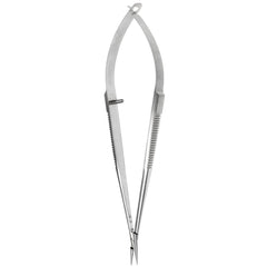 TISCO Lifecare Castroviejo Needle Holder Standard Jaws Curved Without Lock – Precision Ophthalmic Microsurgical Instrument