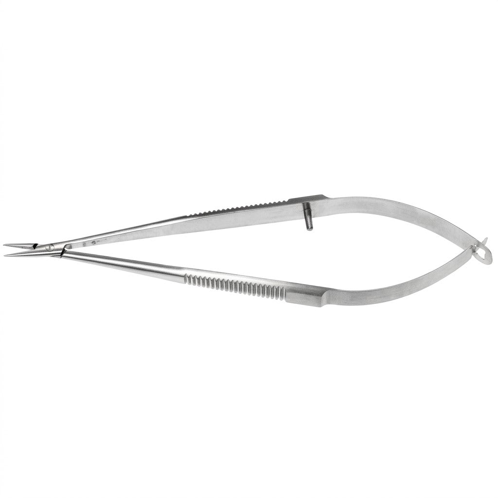 TISCO Lifecare Castroviejo Needle Holder Standard Jaws Curved Without Lock – Precision Ophthalmic Microsurgical Instrument