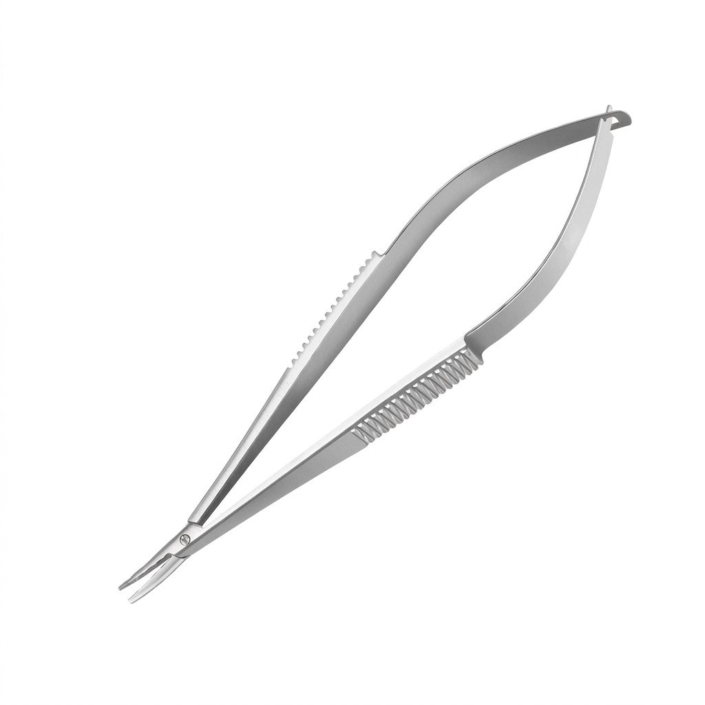 TISCO Lifecare Castroviejo Needle Holder Curved Without Lock – Precision Ophthalmic Microsurgical Instrument