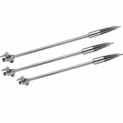TISCO Lifecare Leech Wilkinson HSG Cannula with Luer Lock – Reusable Stainless Steel Hysterosalpingography (HSG) Cannula