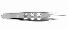 TISCO Lifecare Bishop Harmon Iris Forceps 1×2 Teeth – Precision Ophthalmic Microsurgical Instrument