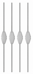 TISCO Lifecare Bowman Lacrimal Probe SS Sizes 3 & 4 – Advanced Ophthalmic Instrument for Lacrimal Probing