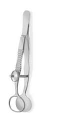 TISCO Lifecare Desmarres Chalazion Forceps 27MM – Advanced Ophthalmic Instrument for Secure Eyelid Stabilization