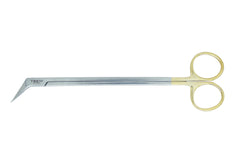 Tisco Lifecare Dietrich Potts Scissors with T.C. 7" – Angled 25°–125° Vascular & Cardiovascular Scissors
