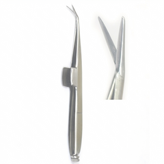 TISCO Lifecare De-wecker's Iris Scissors Blunt/Blunt Stainless Steel Ophthalmic Surgical Instrument
