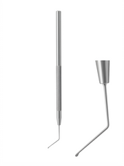 TISCO Lifecare Drysdale Nucleus Manipulator Paddle Shaped Tip Stainless Steel Ophthalmic Surgical Instrument