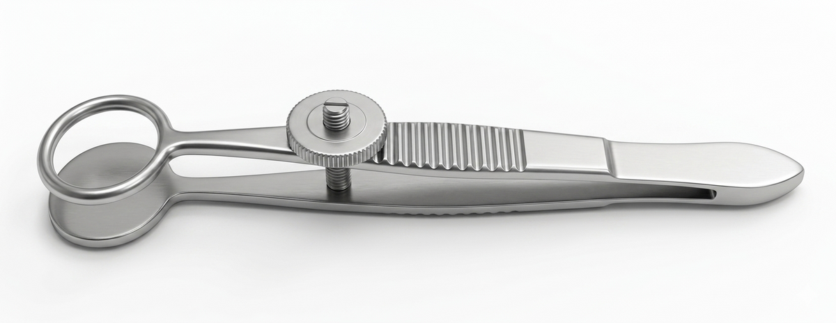 TISCO Lifecare Francis Chalazion Forceps 12×14 MM – Precision Ophthalmic Instrument for Effective Eyelid Lesion Management