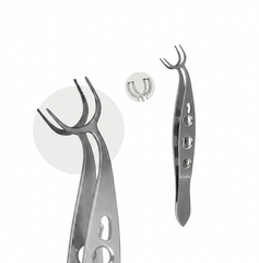 TISCO Lifecare Kramer Fixation Forceps 13 mm 1×2 Teeth Straight with Lock – High-Precision Instrument for Secure Tissue Stabilization