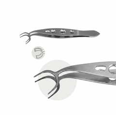 TISCO Lifecare Kramer Fixation Forceps 13 mm 1×2 Teeth Straight with Lock – High-Precision Instrument for Secure Tissue Stabilization