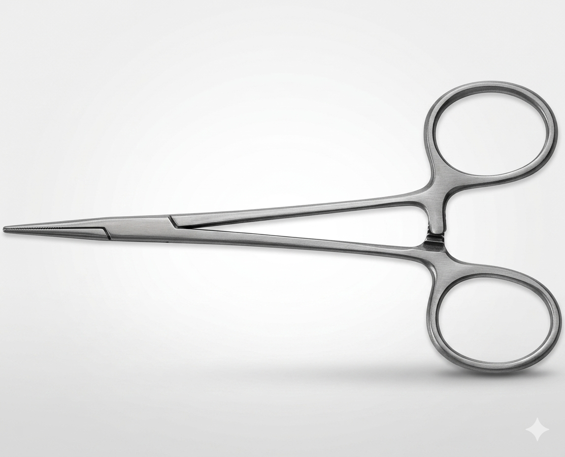 TISCO Lifecare Halsted Mosquito Forceps 5" Delicate Straight – Precision Hemostatic Surgical Instrument