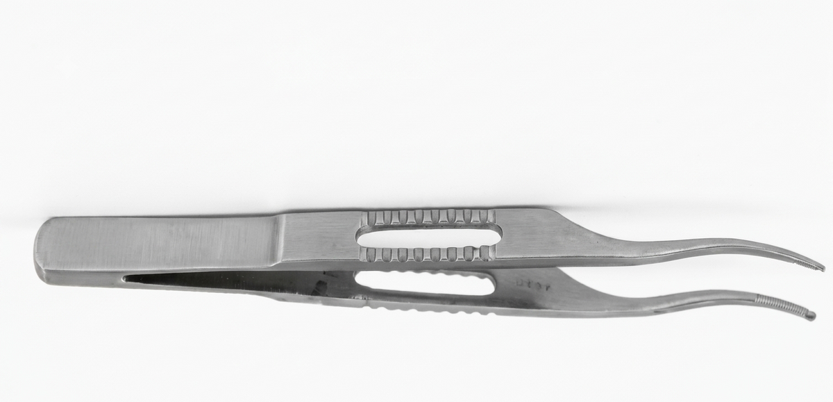TISCO Lifecare Pierse Type Micro Forceps Curved No. 16 – Precision Curved Instrument for Advanced Microsurgical Control