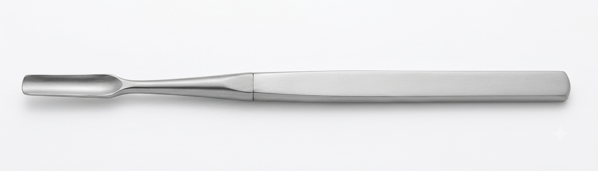 TISCO Lifecare West Bone Gouge – Opthalmic Surgical Instrument, Stainless Steel, Precision Bone Removal Tool