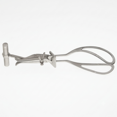 TISCO Lifecare Haig Ferguson Forceps with Axis Traction Stainless Steel Obstetric Surgical Instrument