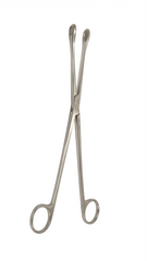 TISCO Lifecare Ovum Forceps Straight Cup 25cm (10 Inch) No. 1 Stainless Steel Surgical Instrument for Gynecological Use