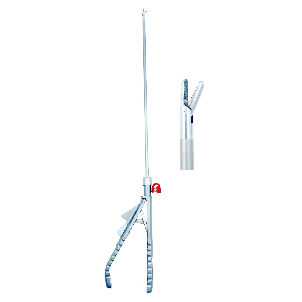 Tisco Lifecare Straight Jaw Laparoscopic Needle Holder – Stainless Steel Surgical Instrument