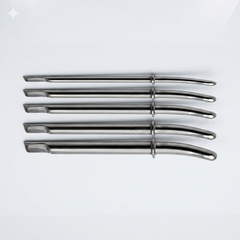 TISCO Lifecare Purandare Cervical Dilators with Guard Set of 5 Pcs Stainless Steel Gynecological Instrument