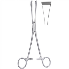 TISCO Lifecare Green Armytage Forceps 20cm (8 Inch) Stainless Steel Surgical Instrument for Gynecological and General Surgical Use